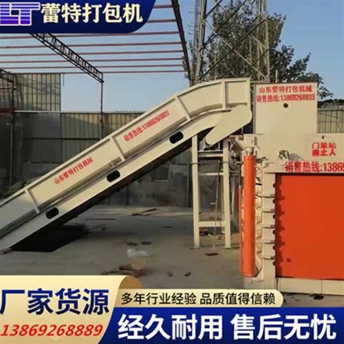 提升門廢（fèi）紙打包機