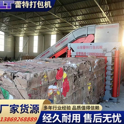 提升門（mén）廢紙打包機